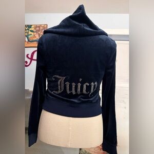 💖JUICY COUTURE BLING ZIP UP HOODY💖